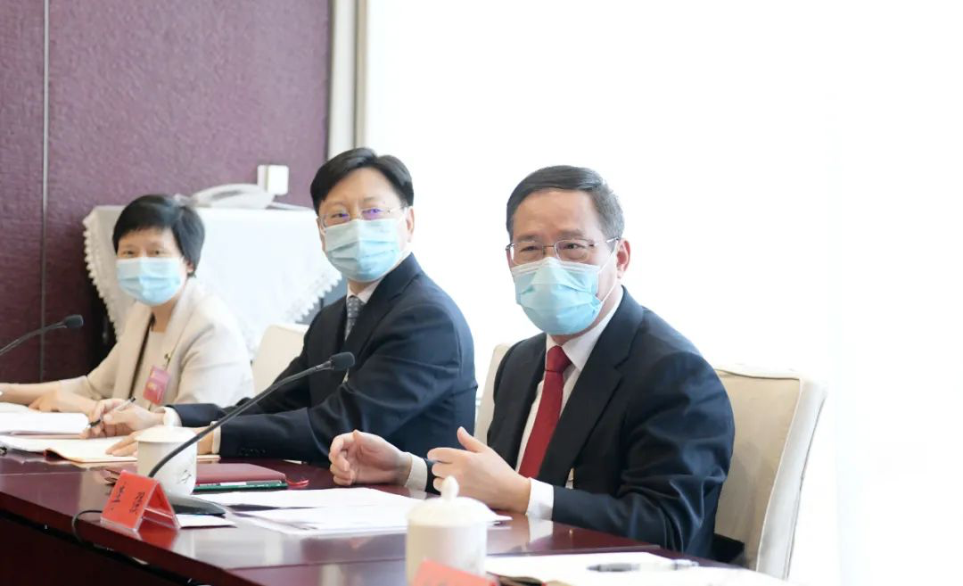 李強參加市級機關(guān)系統(tǒng)代表團小組審議,詳釋市委報告主題
