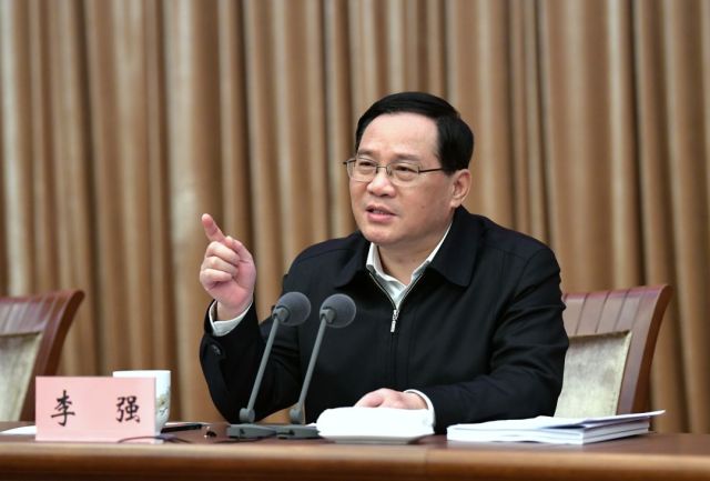 2019年4月3日，市委書記李強出席上海市“一網(wǎng)通辦”工作推進會議。