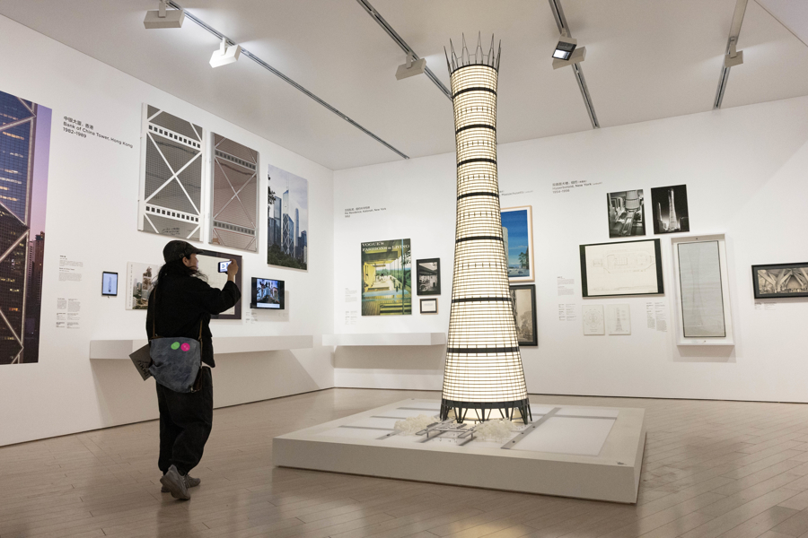 “貝聿銘:人生如建筑”展覽現(xiàn)場.jpg