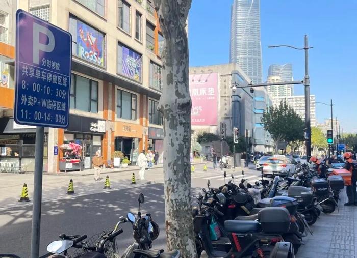 破解商圈治理難題 徐匯試點分時共享停車 早高峰停單車 午高峰給騎手