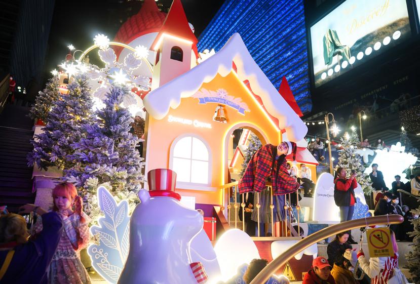 上海陸家嘴中心L+Mall“雪國嘉年華”活動季正式啟動